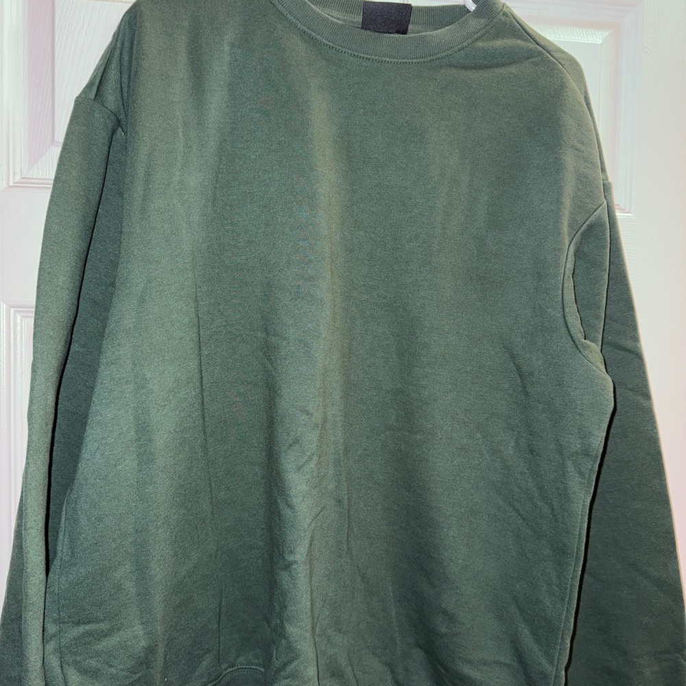 H&M Forest Green Relaxed Fit Top